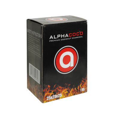 Alpha Coco Premium Coconut Charcoal (1kg)