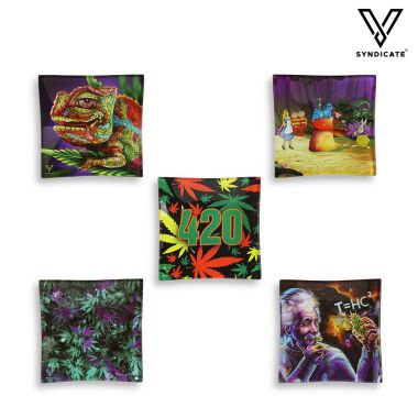 V Syndicate Blazin' Glass Ashtray