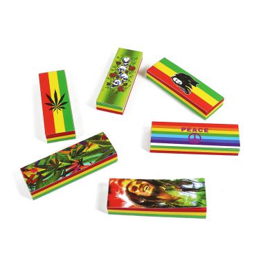 Rasta Coloured Perforated Filter Tips