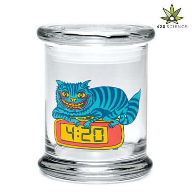 420 Classic Pop Top Jar 420 Cat - Large