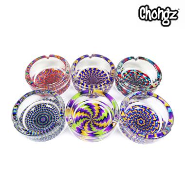 Chongz 'Psycho' Patterned Glass Ashtray