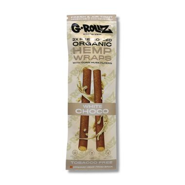 G-Rollz Organic Hemp Wraps - White Chocolate