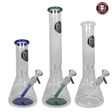 Basil Bush Heavy Duty Glass Ice Bong