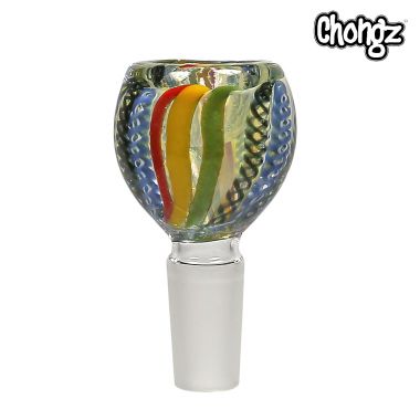 Chongz 'Marblehead' Male Glass Bowl - 14.5mm