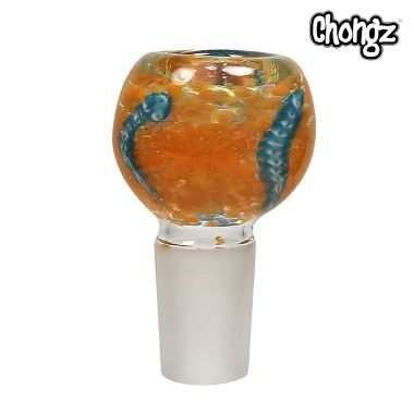 Chongz 'Marblehead' Male Glass Bowl - 18.8mm