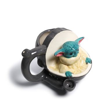 Baby Yoda Wake & Bake Ceramic Mug