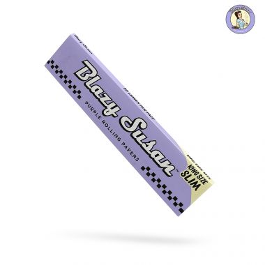 Blazy Susan King Size Slim Purple Rolling Papers