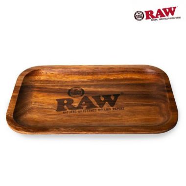 RAW Genuine Wooden Rolling Tray 17.5 x 27.5 cm