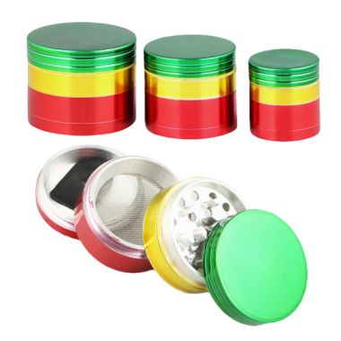 Rasta 4 Part Metal Sifter Grinder