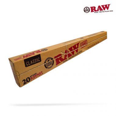 RAW 20 Stage Rawket Pre-Rolled Cones
