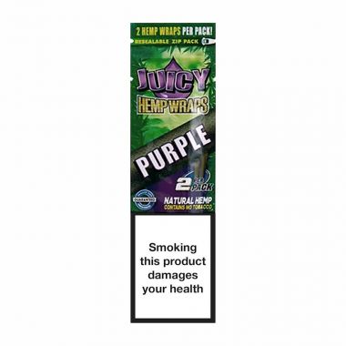 Juicy Jay Tobacco Free Wraps - Grapes Gone Wild (Purple)