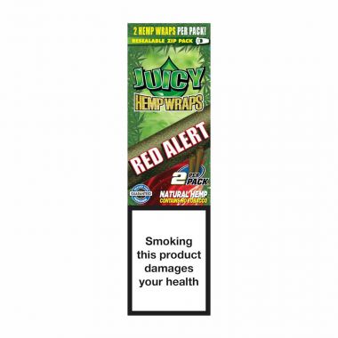 Juicy Jay Tobacco Free Wraps - Strawberry Fields (Red Alert)