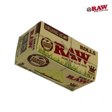 Raw Organic Hemp Kingsize 5m Rolls