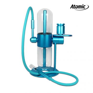 Atomic 40cm 'Pleasure Pill' Blue Gravity Hookah