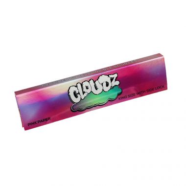 Cloudz Pink Kingsize Slim Papers & Tips