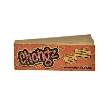 Chongz Orange Natural Unbleached Perforated Tips