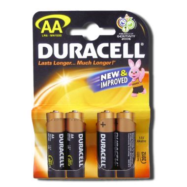 Duracell Plus 100 Batteries Size AA