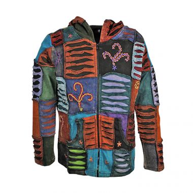 Blossom Power Patchwork Jacket