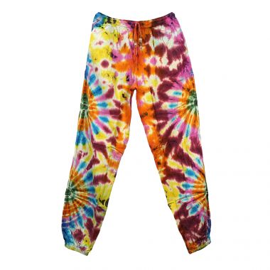 Cotton Tie-Dye Trousers