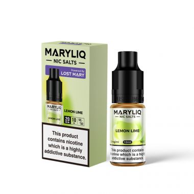 MaryLIQ 20mg Nic Salt E-Liquids - Lemon & Lime