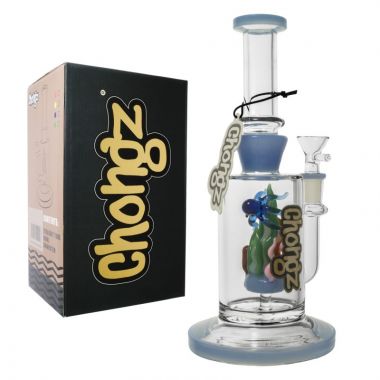 Chongz 23.5cm "Duncan Thickett" Percolator Bong - Blue