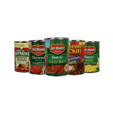 Mixed Designs Food Stash Tin