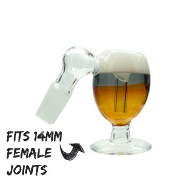 Chalice Beer Glass 14.5mm Ashcatcher