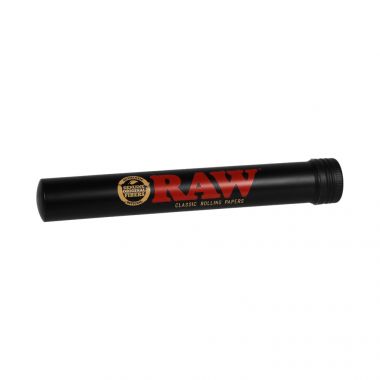 Raw Aluminium Black Storage Tube