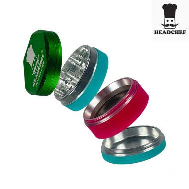 Headchef 'Candy Crunched' 4-Part Sifter Grinder - Sour Candy