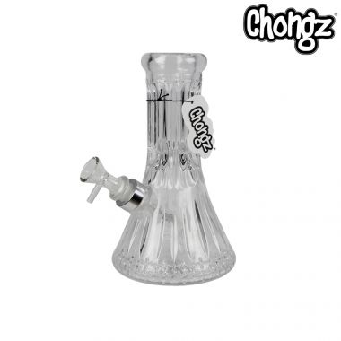 Chongz 20cm 'Bad Seed' Cut Glass Beaker Bong