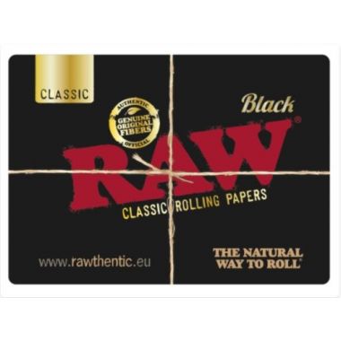 RAW Black Counter/Mouse Mat