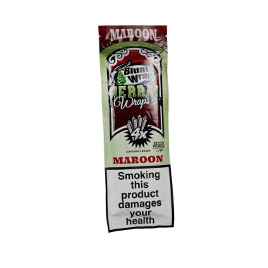 Original Blunt Wrap Herbal Wraps - Maroon