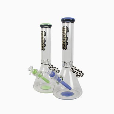 Chongz 35cm "Vic" 7mm Glass Ice Beaker Bong