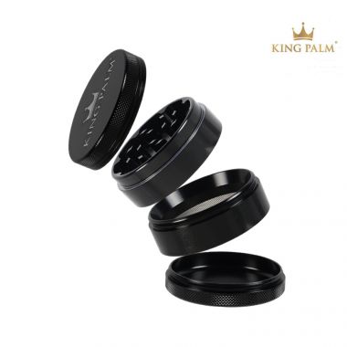King Palm Aluminium 62mm 4-Part Sifter Grinder