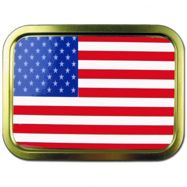 2oz Flag Tins - USA Flag