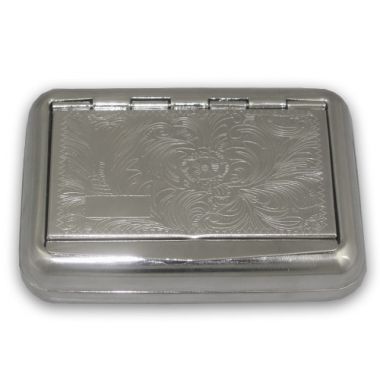 Flower Tobacco Tin