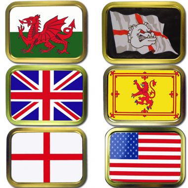 2oz Flag Tins