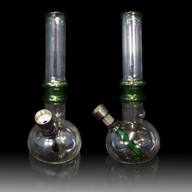 Mini Coloured Glass Snake Charmer Bong GRS132