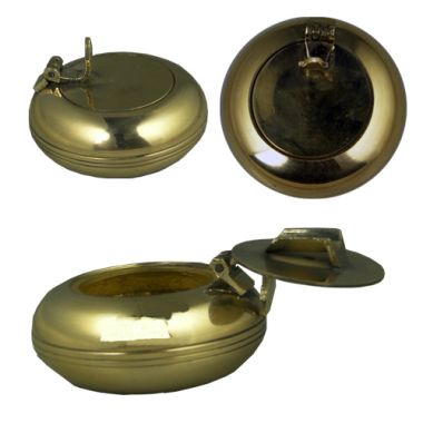 Brass Portable Ashtray