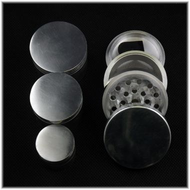 Metal 4 Part Magnetic Sifter Grinder