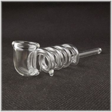 Spiral Sit Down Glass Pipe