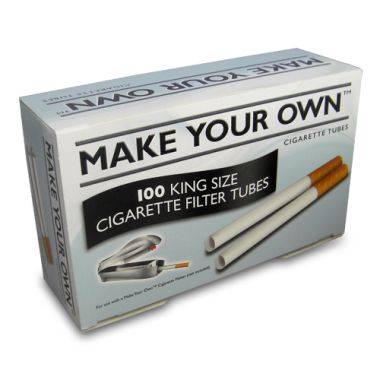 'Make Your Own' 100 King Size Filter Tubes