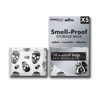 Stink Sack X-Small 10 pack - Skulls
