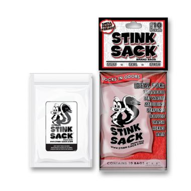 Stink Sack Small 10 pack - Clear
