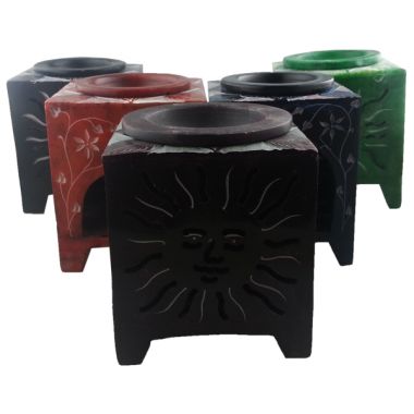 Medium Sun Square Jali Oil Burners