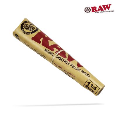 RAW Classic 1 1/4 Size Pre-Rolled Cones – 200 Pack, Authentic Rolling Papers