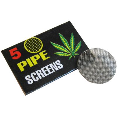 Metal Pipe with Secure Lid and 15 Brass Screens