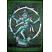 Shiva Nataraj Batik Small - Green