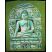 Buddha Batik Large - Green