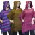 Image 1 of Super Soft Hooded Ponchos